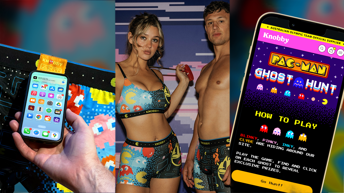 Knobby x PAC-MAN: The Worldās First NFC-Enabled Underwear Has Landed