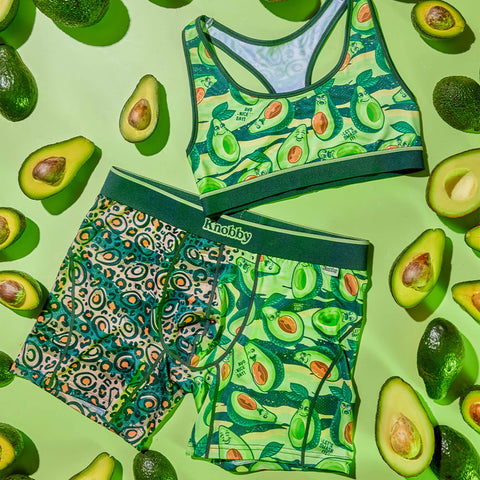 Knobby - Rock Out with your Guac Out! Limited edition avocado undies,  available now! 🥑🥑 www.knobbyunderwear.com/shop