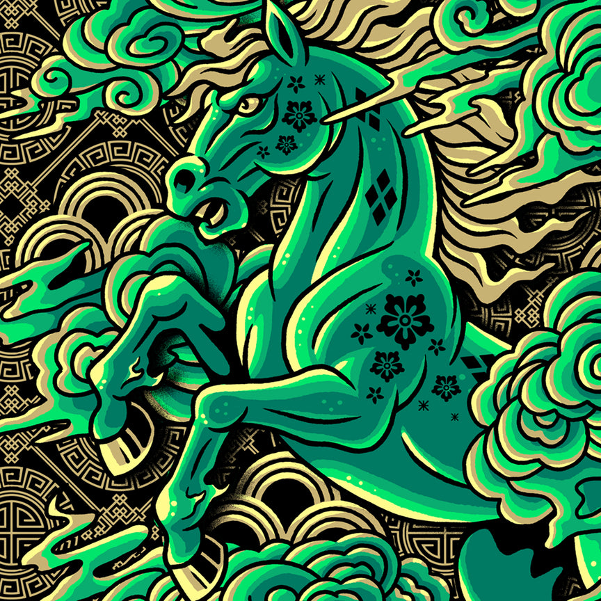 Jade Fire Horse SE