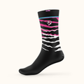 Bamboo Crew Socks / Feline Frisky