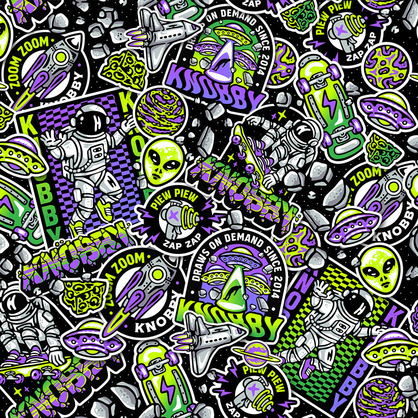 Galactic Stickerverse June