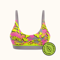 Women's Bralette - Naturals / I Don't Think Theysaurus