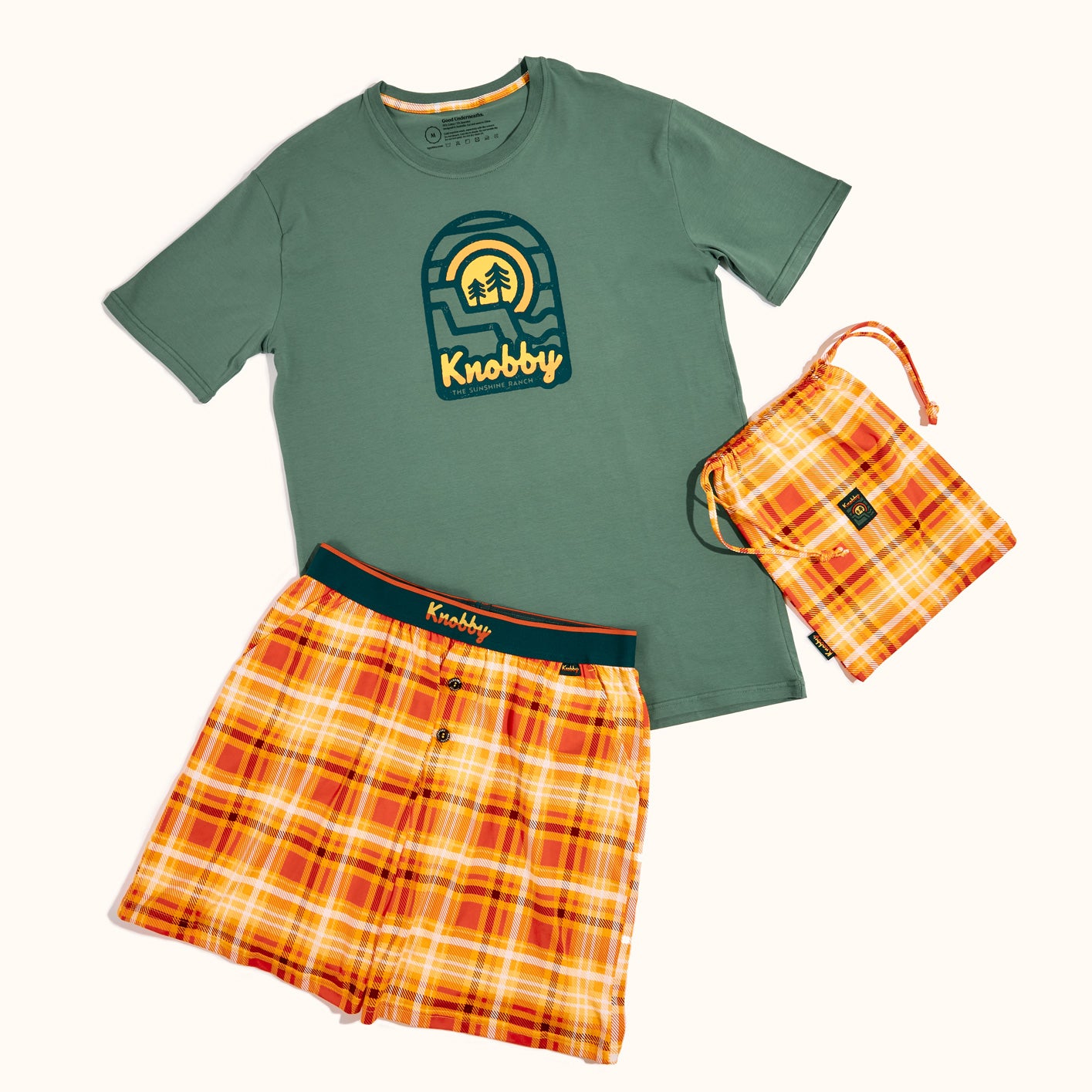 Men's Pyjama Set / Sunshine Ranch