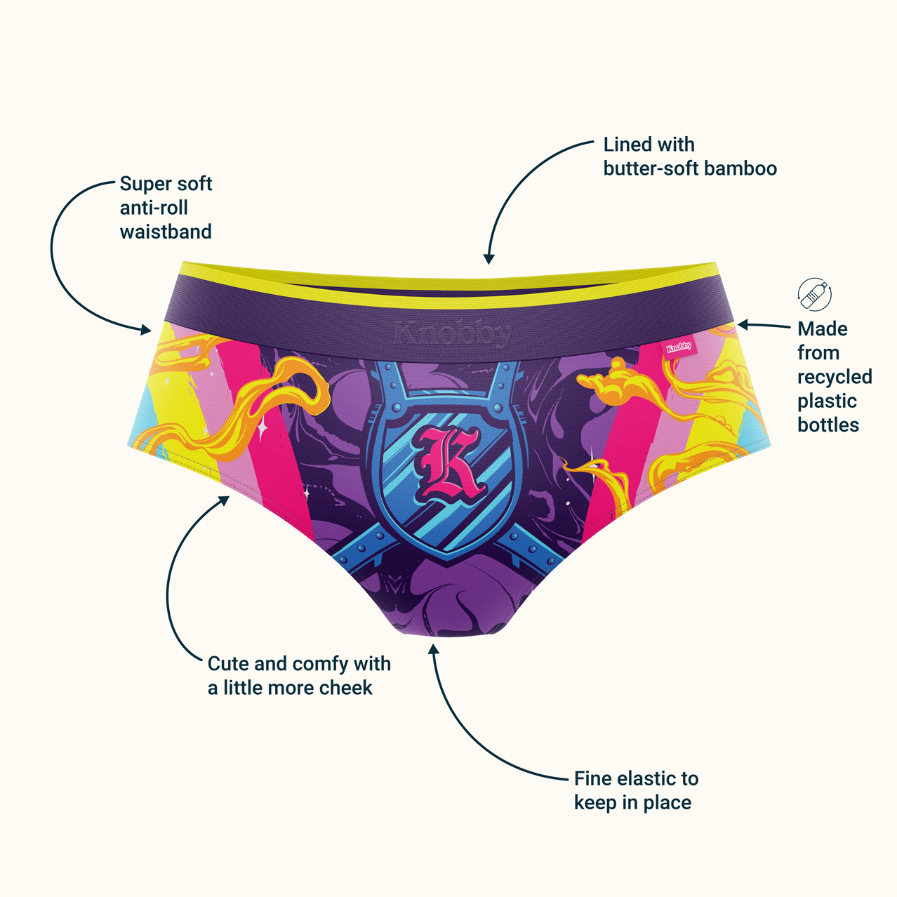 Shop The Mane Event Women's Hipster Underwear