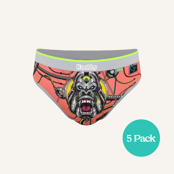 5 Packs of Mystery Design Underwear $69 (Was $145) + $7.50 Shipping ($0  with $99+ Order) @ Knobby - OzBargain