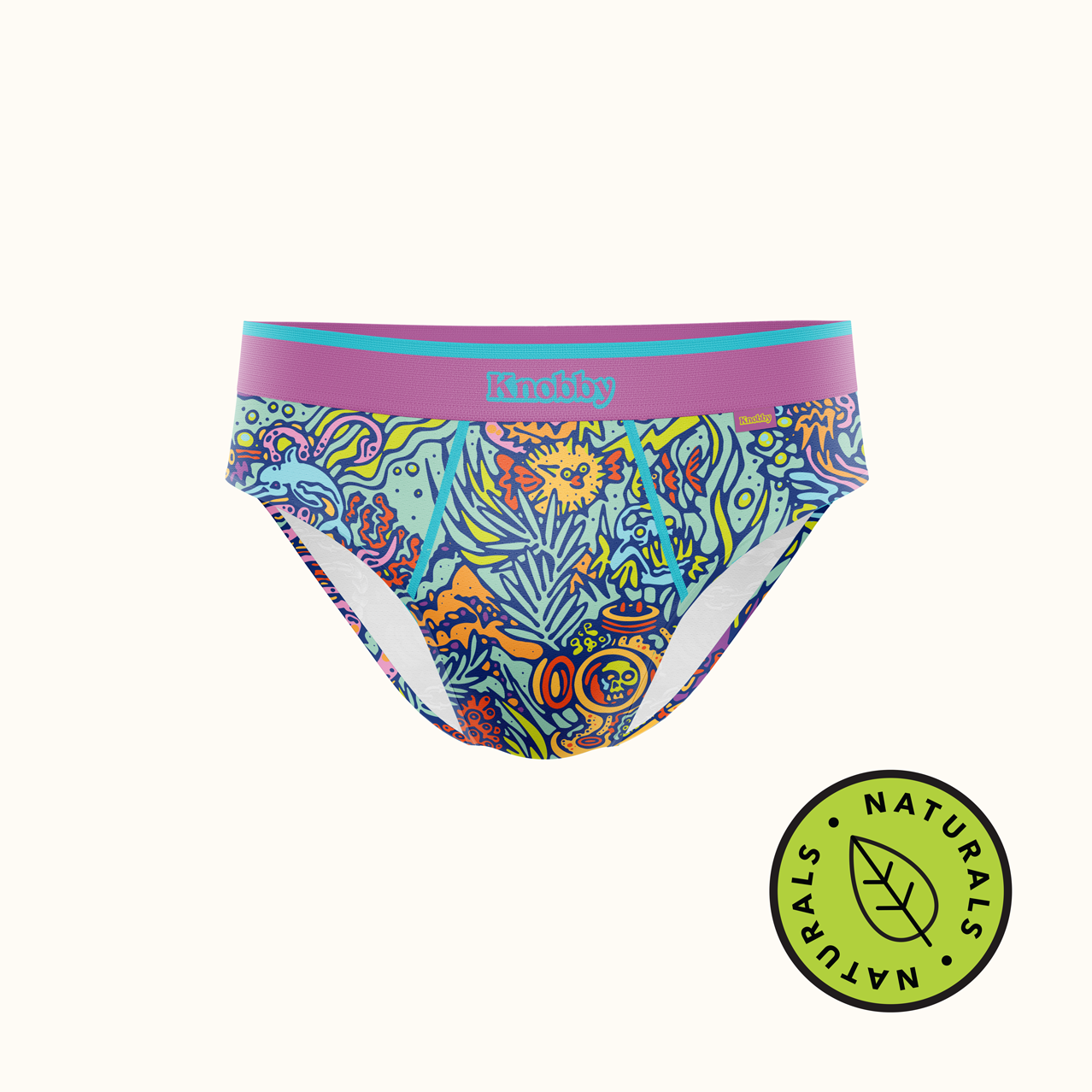 Men's Brief - Naturals / Plunder Down Under