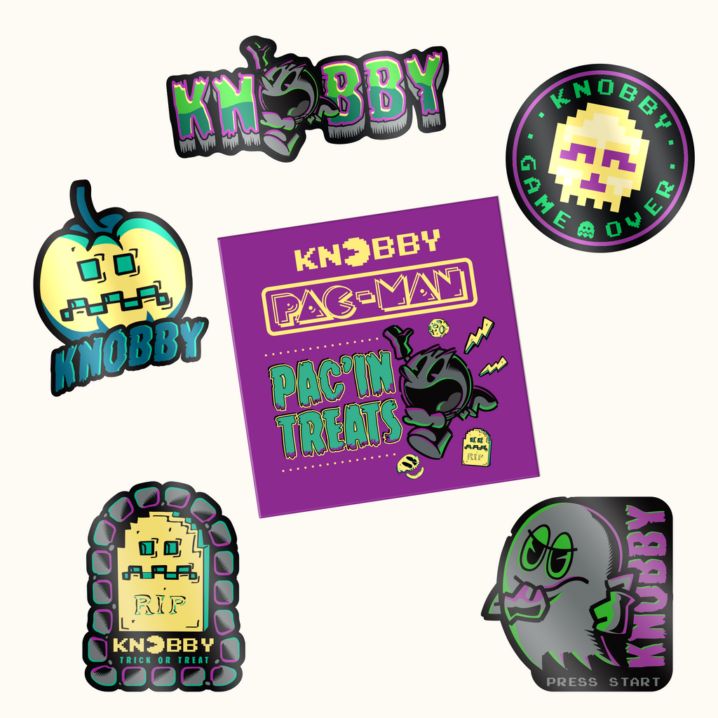 Sticker Set / Pac-Man Pac'in Treats