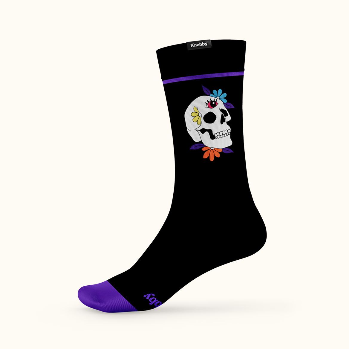 Shop Crew Socks – Psychedelic Rave Vibes | Knobby – Knobby Underwear