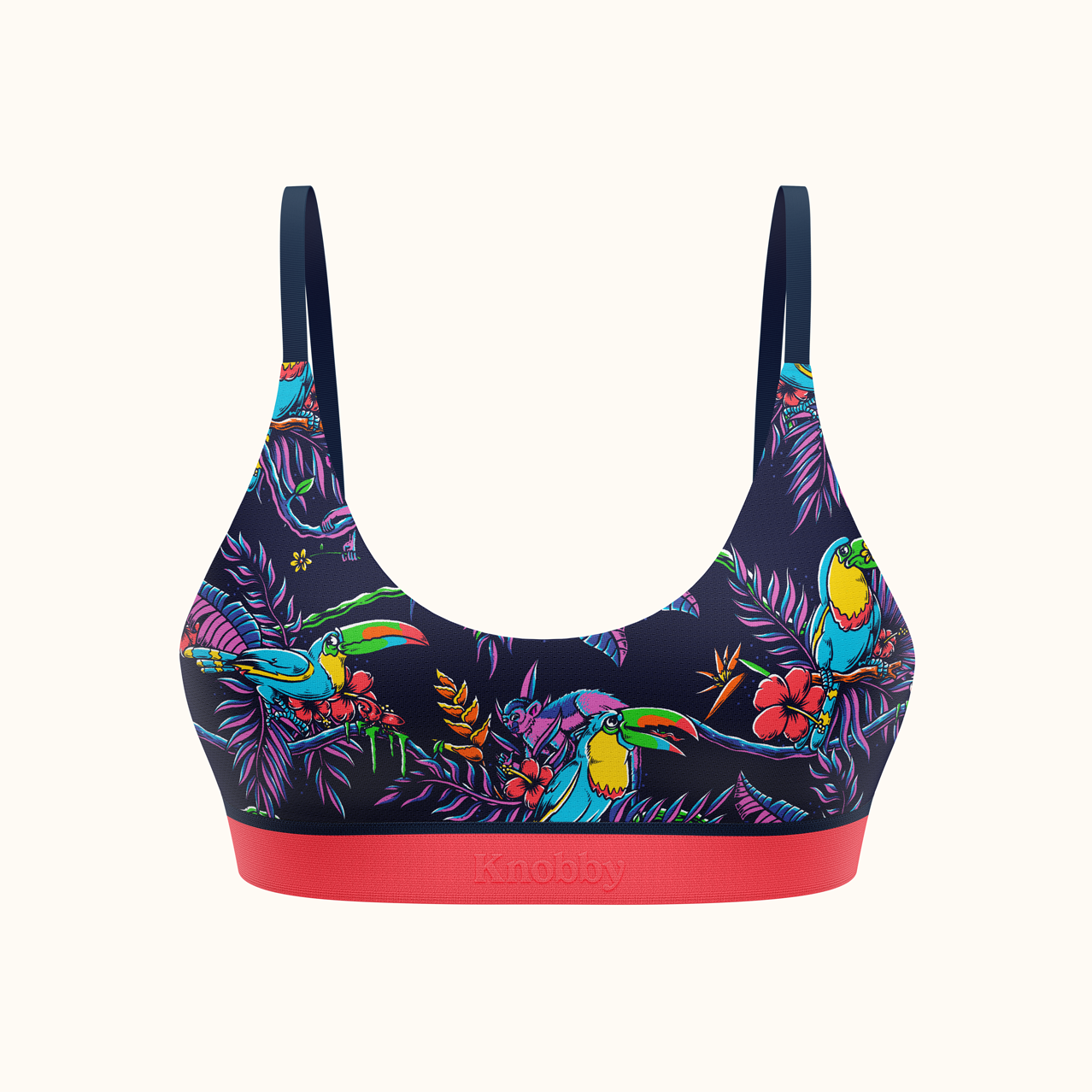 Rainbow Bra Quirky Bralet Blue Bralette -  Australia